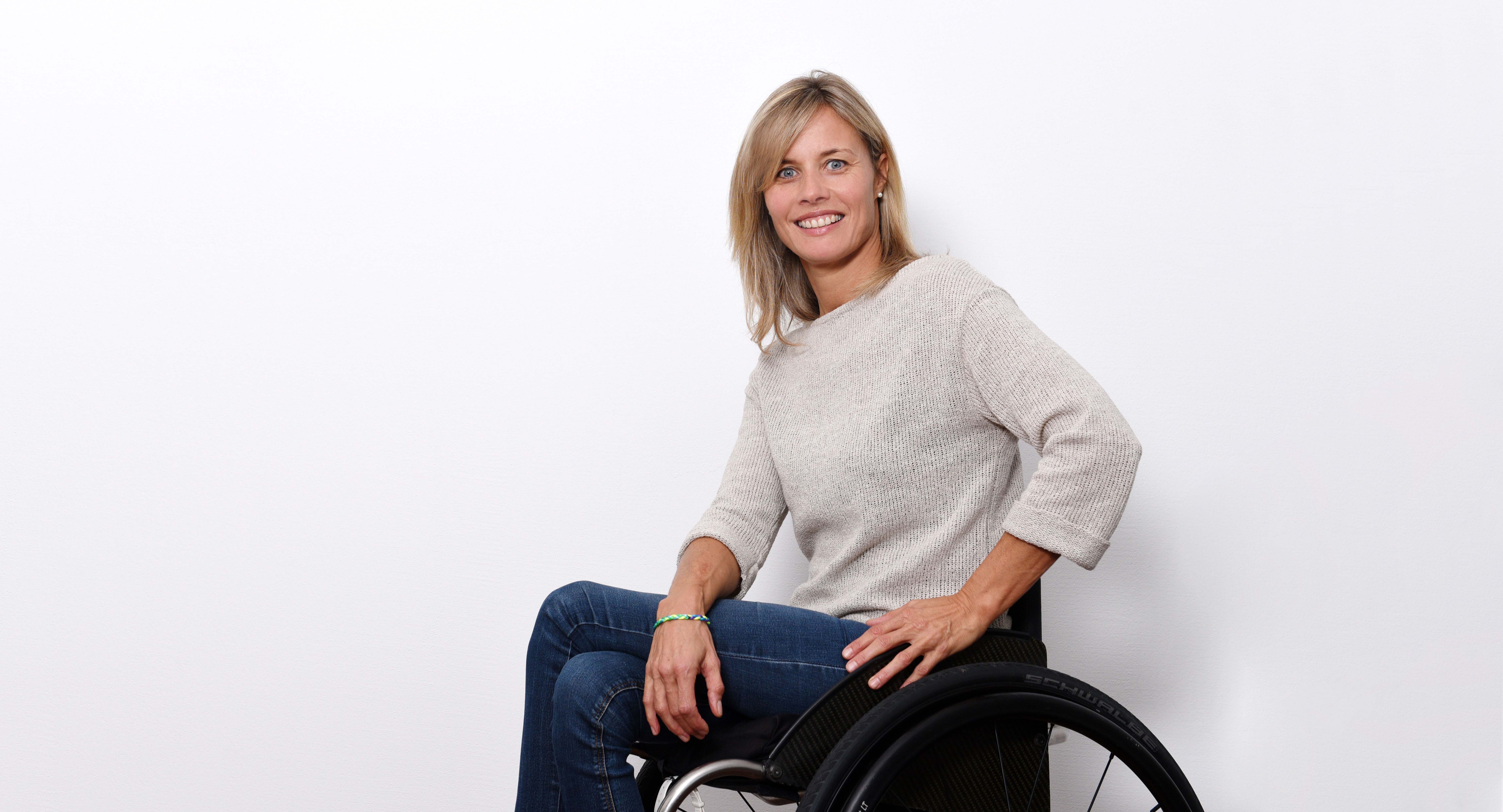 Edith Wolf Hunkeler, Rollstuhlsportlerin