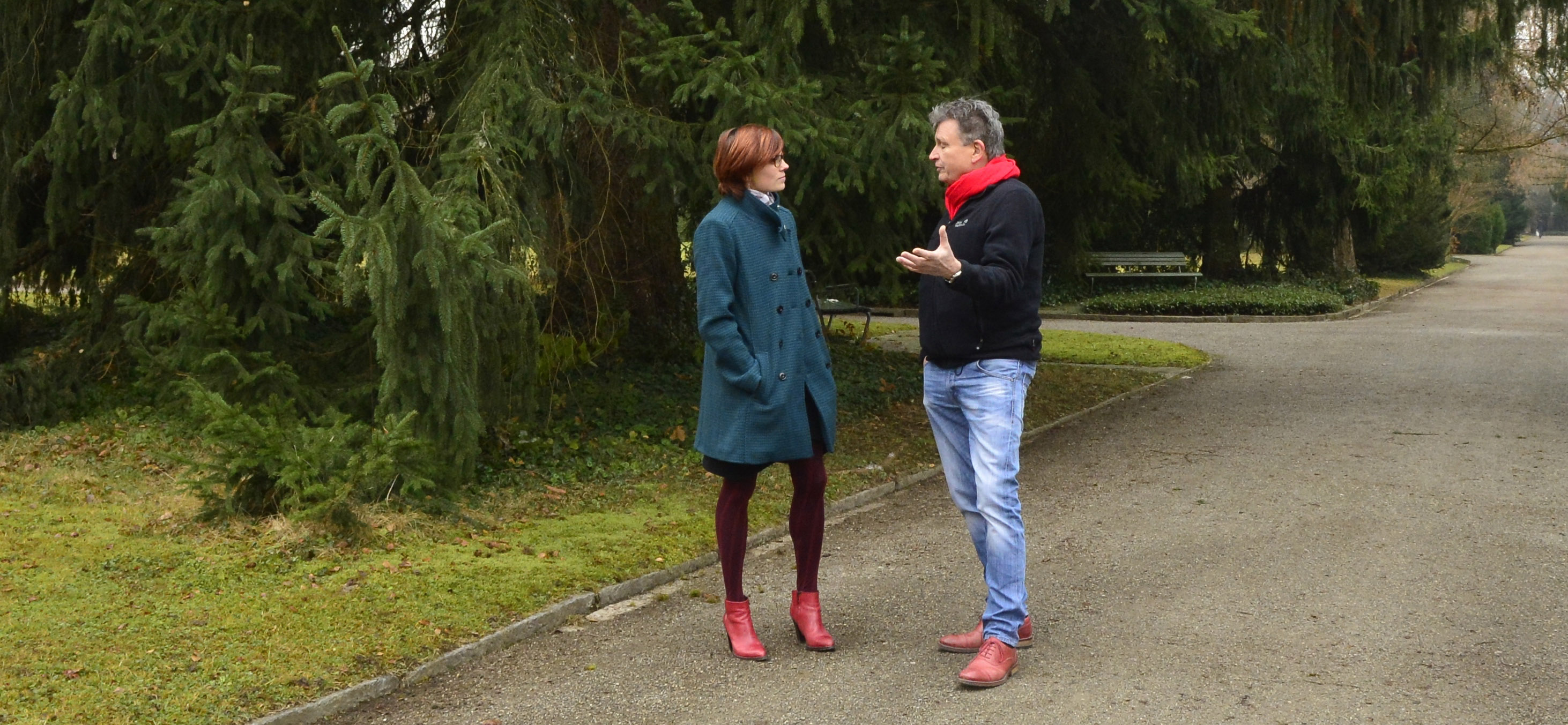 Angela Maria Villiger, Fachfrau für Beratungen in der letzten Lebensphase im Gespräch mit DeinAdieu-Autor Martin Schuppli