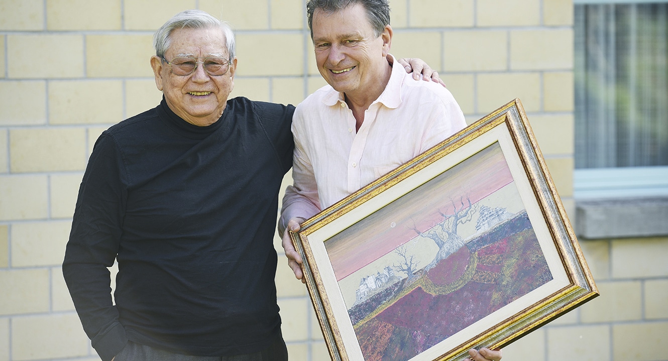 Heinz Waser wuchs mit Buddhismus auf