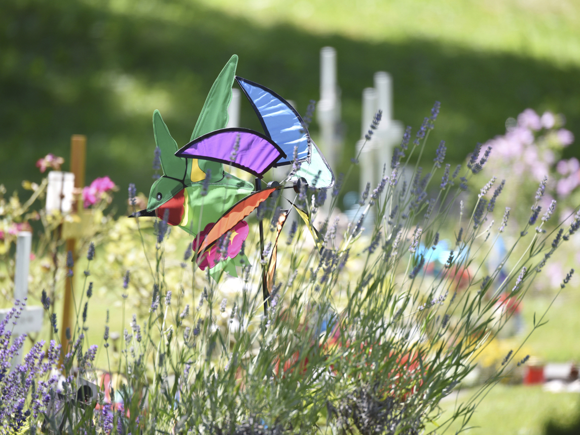 Windrädli Schosshaldenfriedhof in Bern