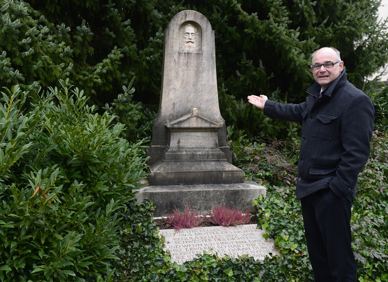 Rolf Steinmann, Leiter Bestattungs- und Friedhofamt der Stadt Zürich