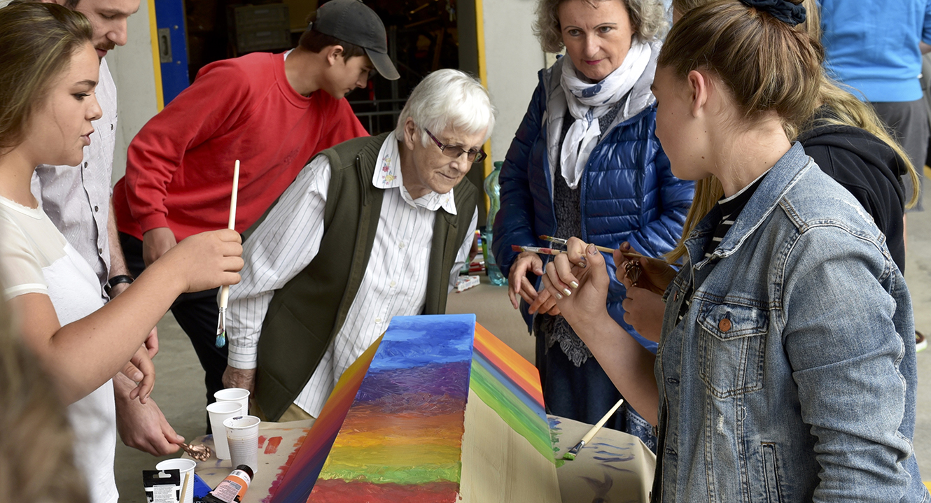 Sarg für Ali Tschanz.