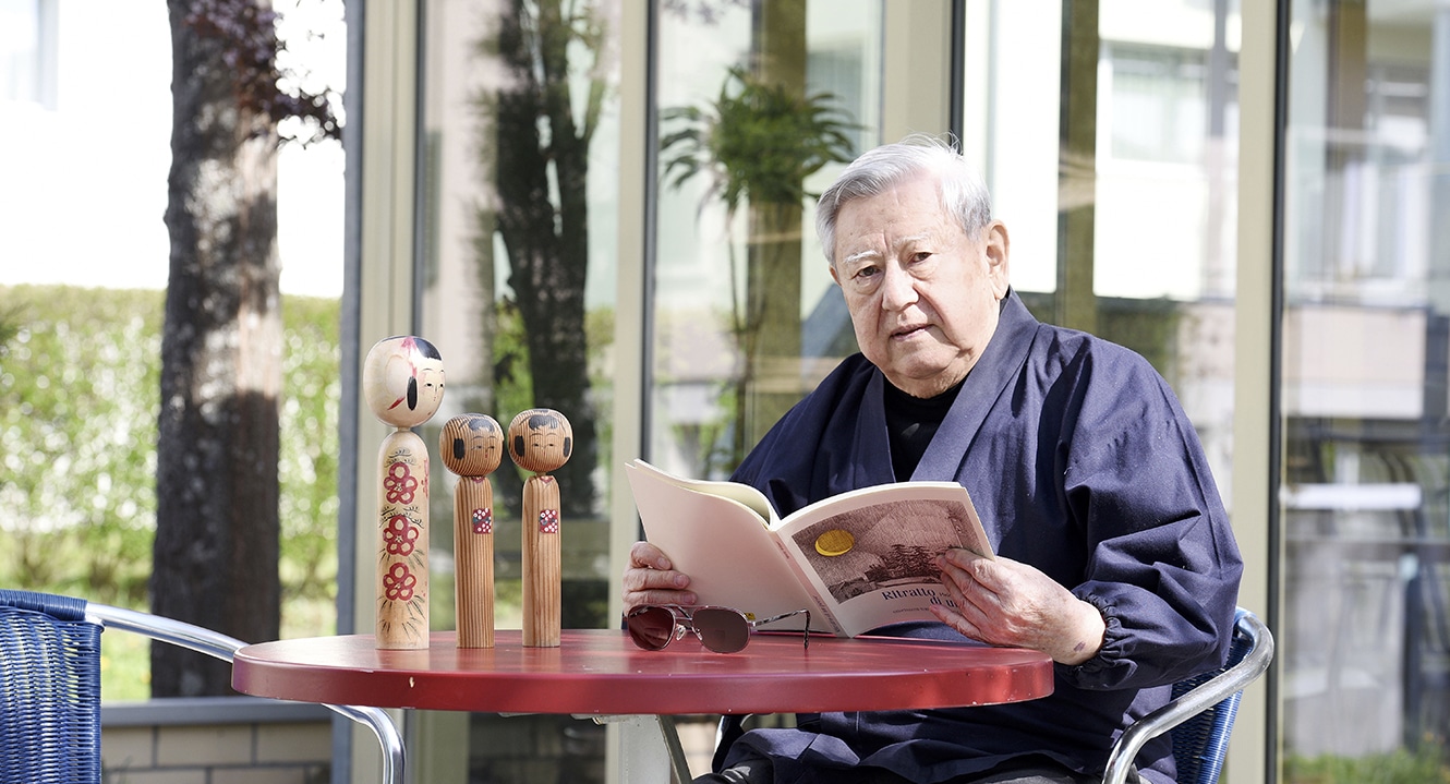 Heinz Waser. Wuchs mit Buddhismus auf