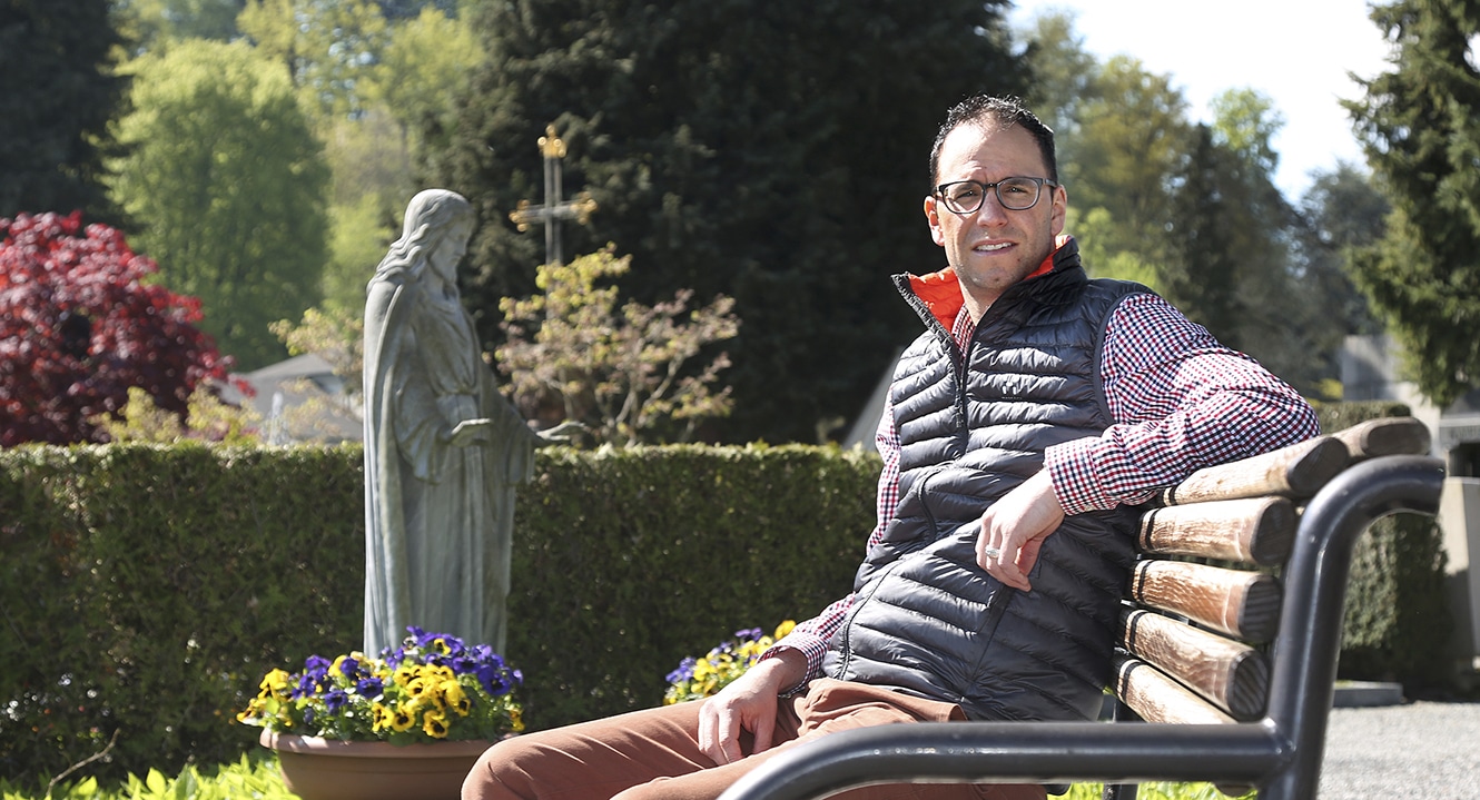 Pascal Vincent, Leiter Friedhof der Stadt Luzern
