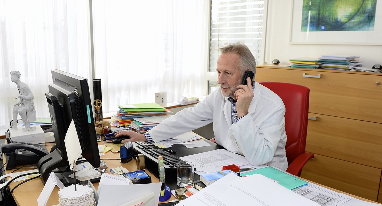 Dr. med. Roland Kunz, führender Palliativmediziner.