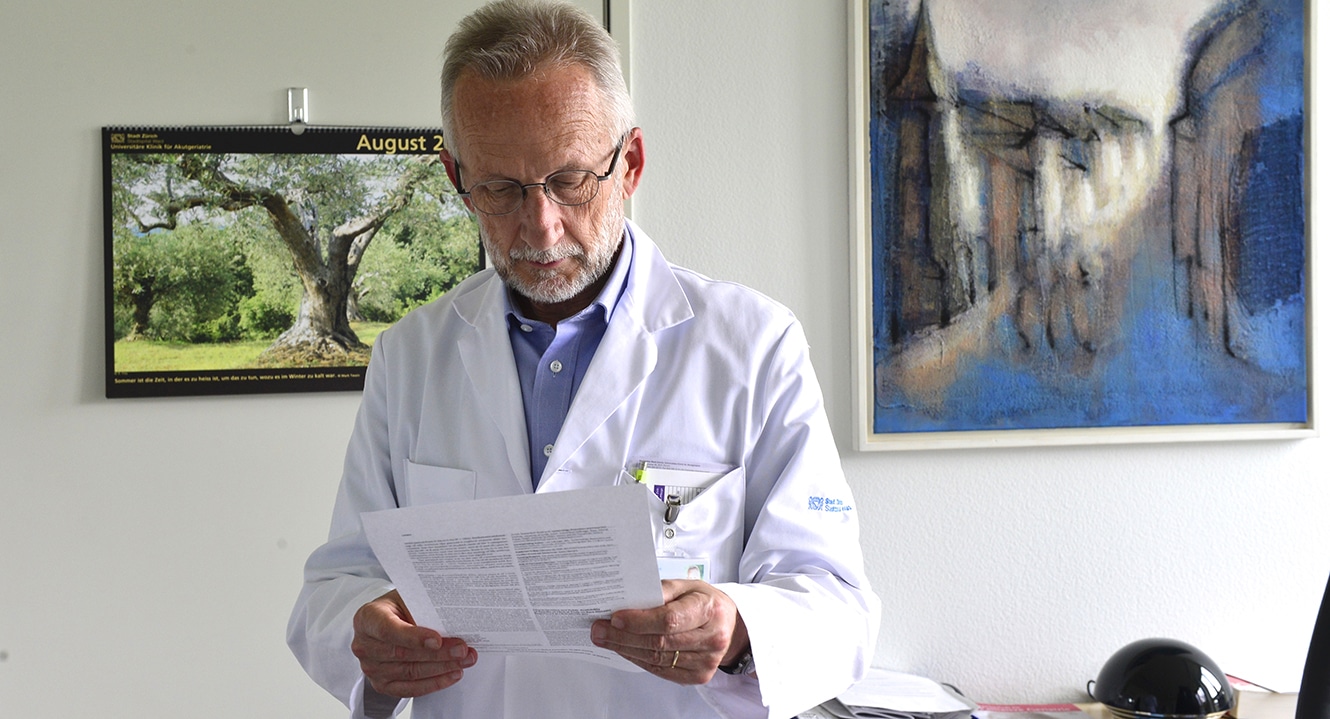 Selbstbestimmtes Lebensende: Dr. Roland Kunz, Geriater und Palliativmediziner