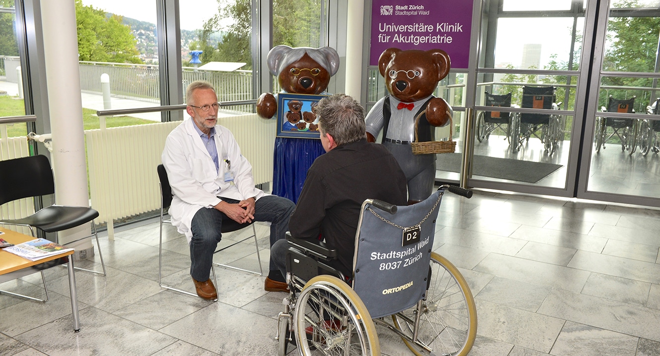 Sterbefasten: Dr. Roland Kunz, Geriater und Palliativmediziner