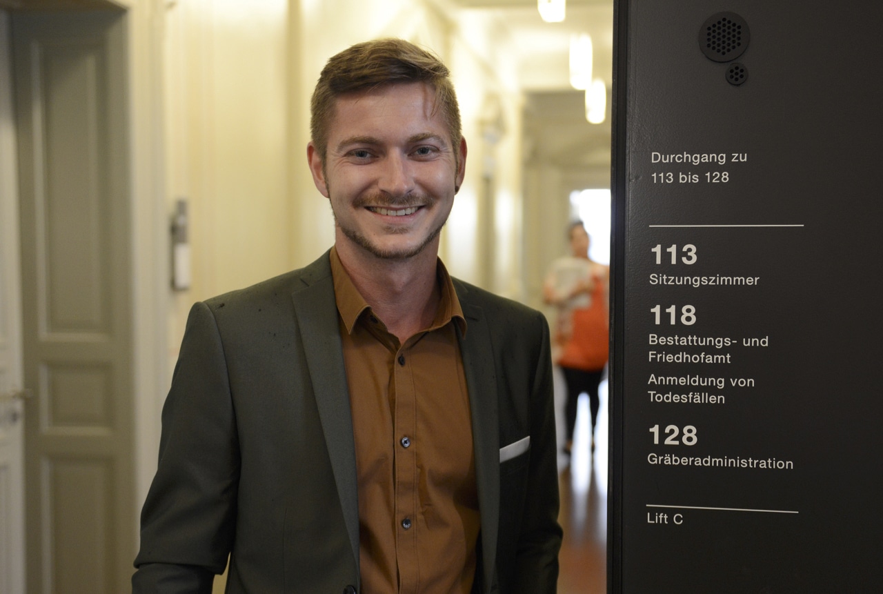 Bestattungsplaner Yannick Landolt