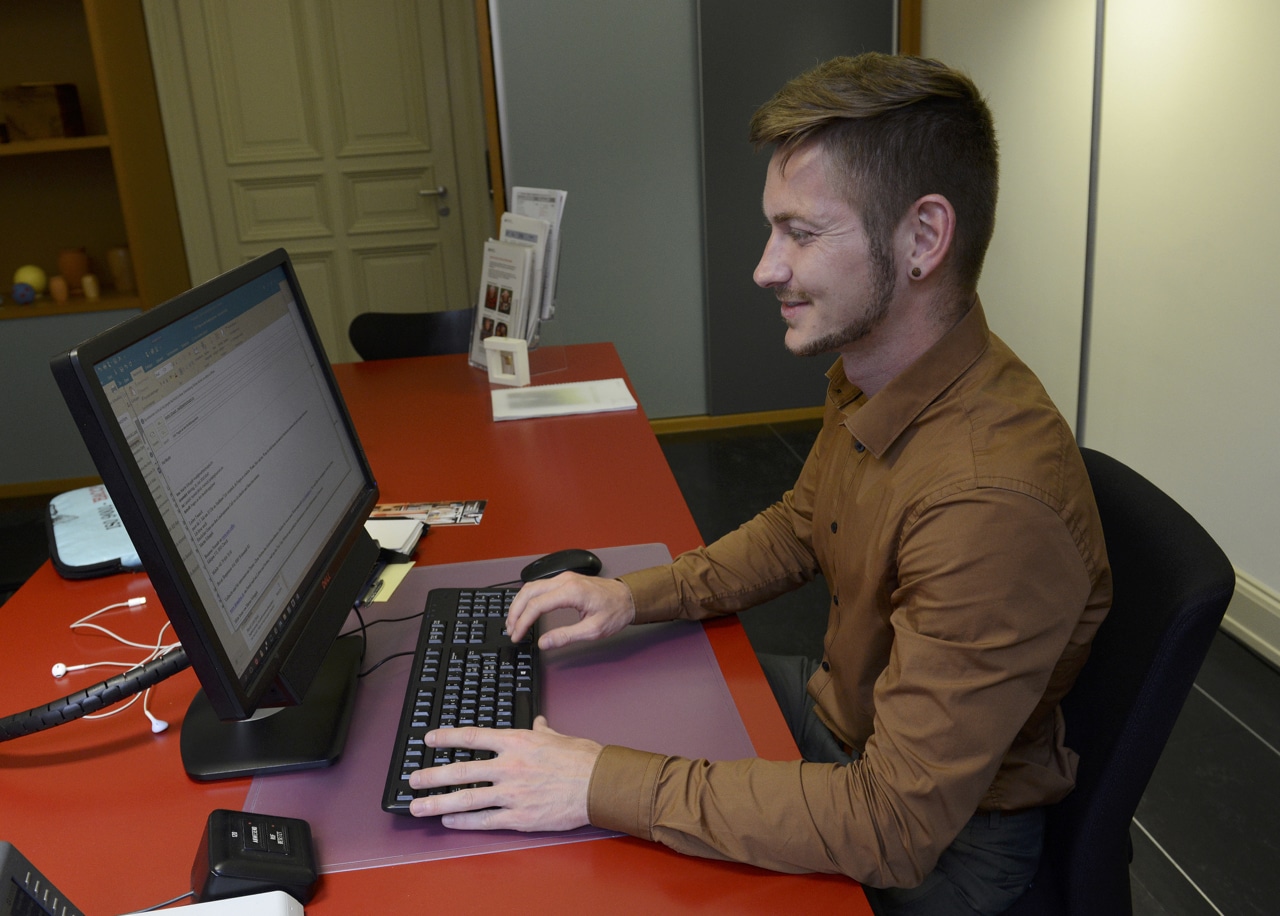 Bestattungsplaner Yannick Landolt,