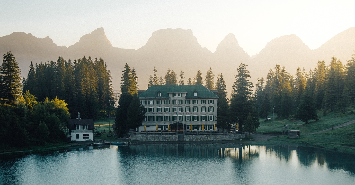 Seebensee im Sarganserland. (Foto: ©Valentin Manhart, TwinTheWorld.ch)