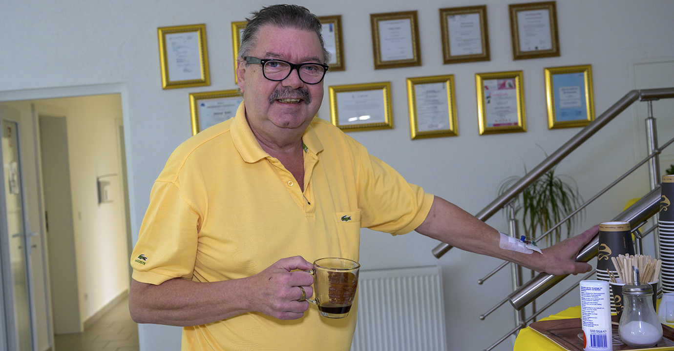 krebspatient Photodynamische Therapie gegen Krebs