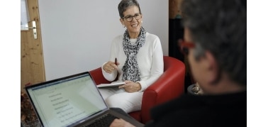Krebspatientin Renate Marthy