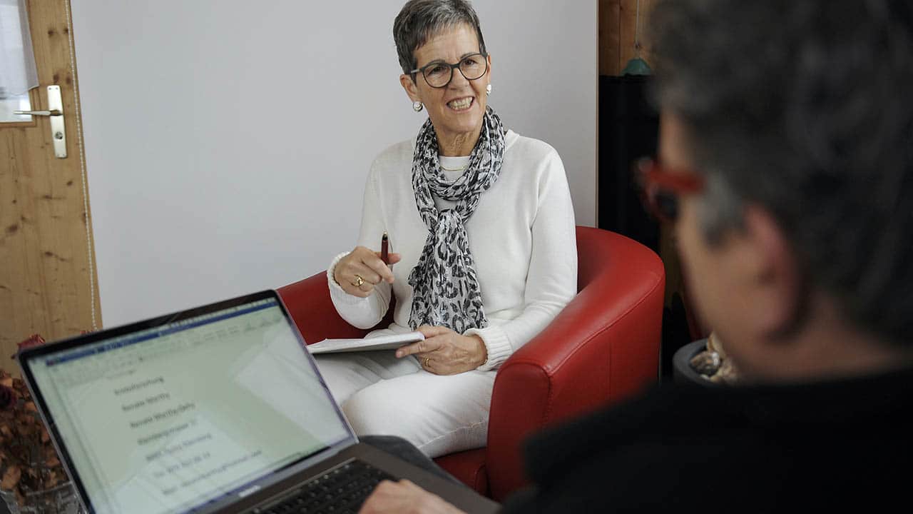 Krebspatientin Renate Marthy