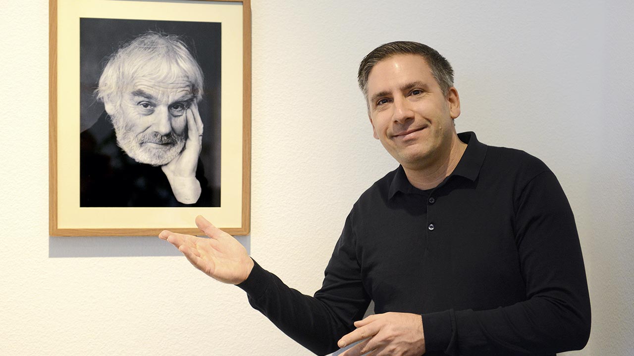 Matthias von Allmen, responsabile della raccolta fondi presso l'Organizzazione di assistenza sociale Pastore Sieber