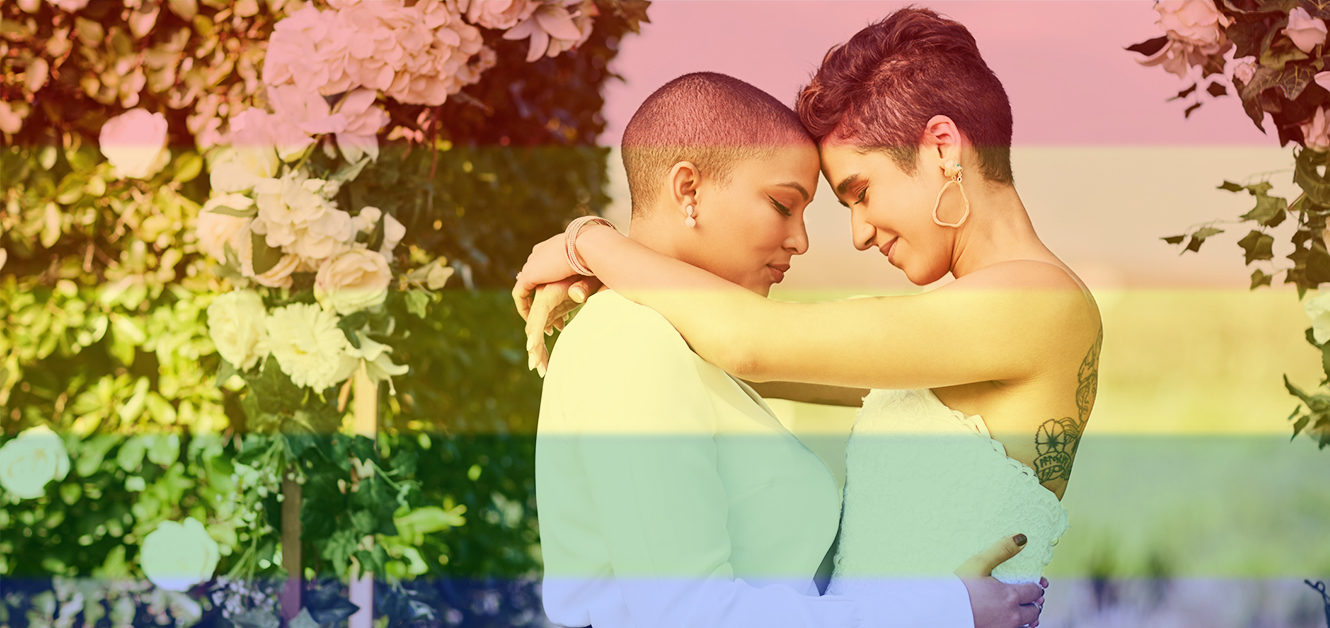 zwei Frauen heiraten