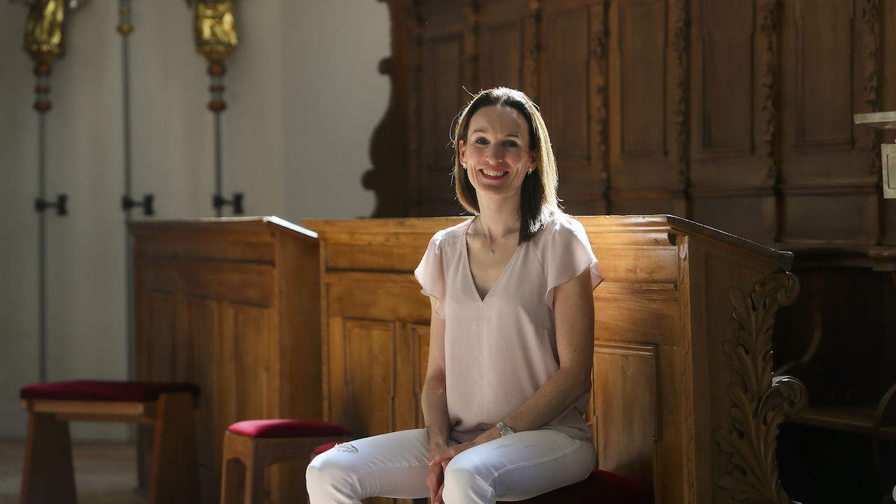 Freie Trauerrednerin und reformierte Pfarrerin Cindy Studer-Seiler,