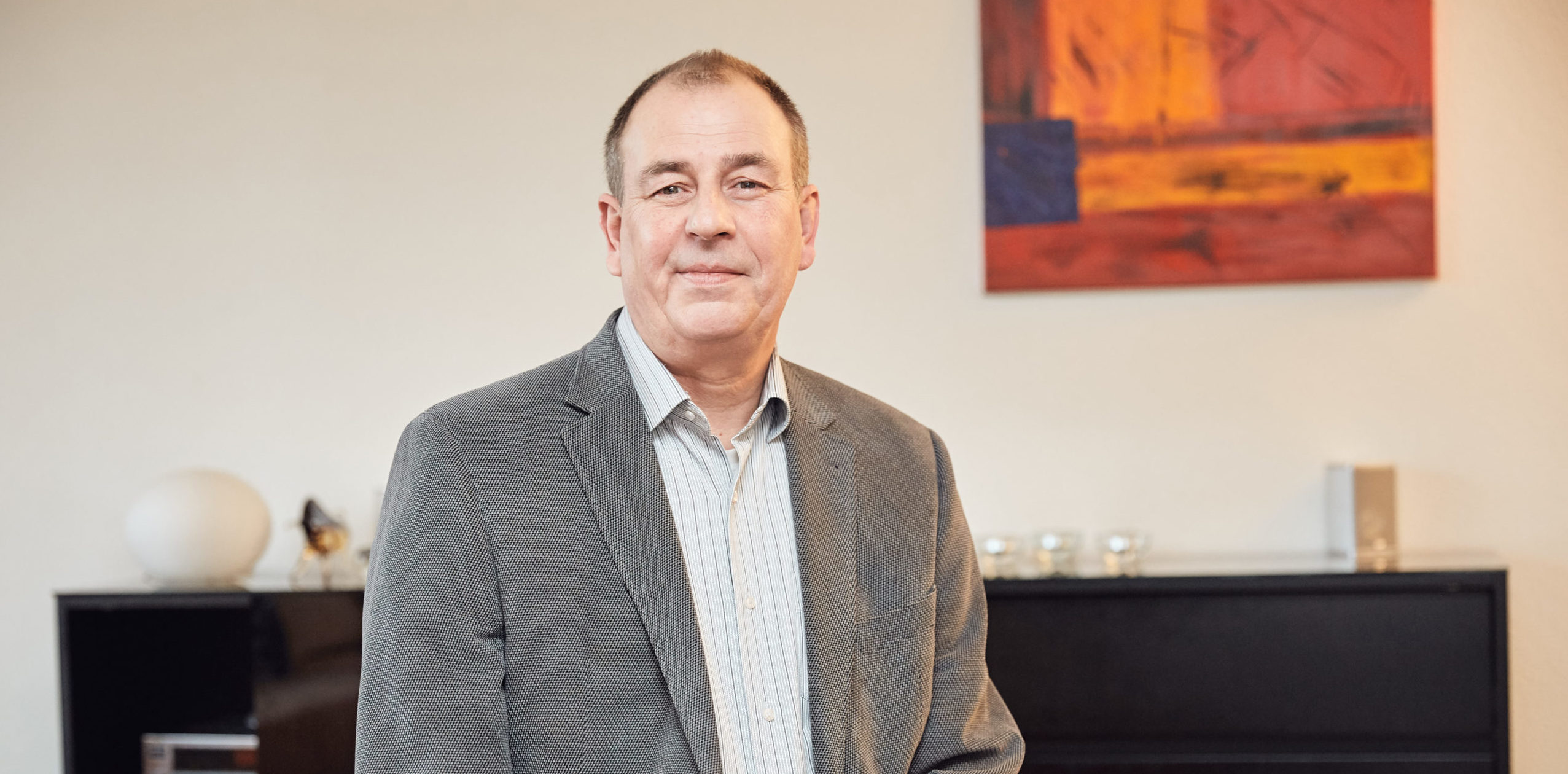 Christof Knüsli in ufficio