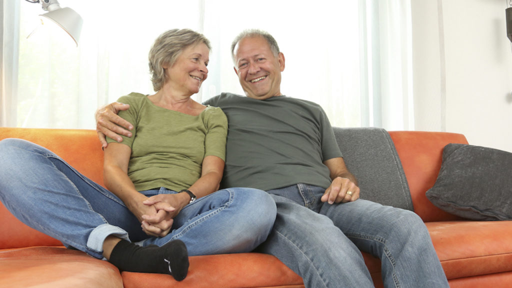 Christina Sgier, Märchen-Erzählerin mit Partner Franz von Matt