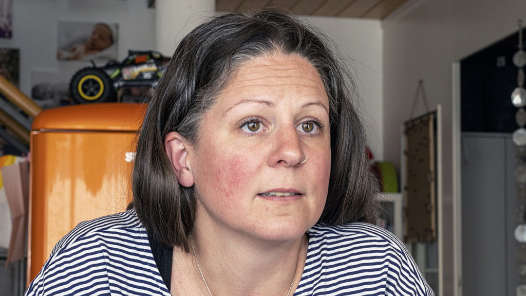 Nathalie Mäusli, Mutter eines verstorbenen Säuglings