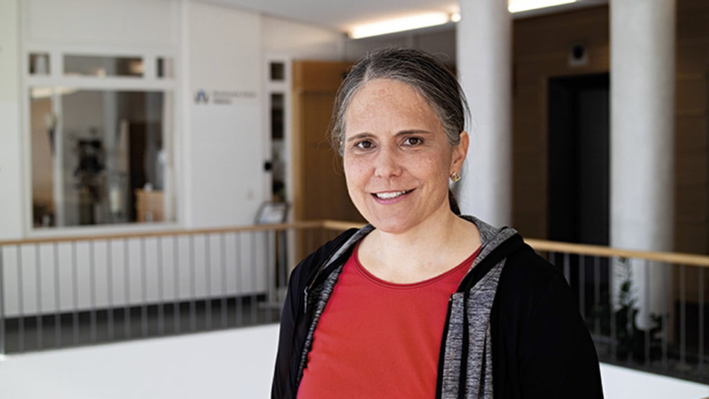 Andrea Möhr, patiente atteinte de rhumatismes