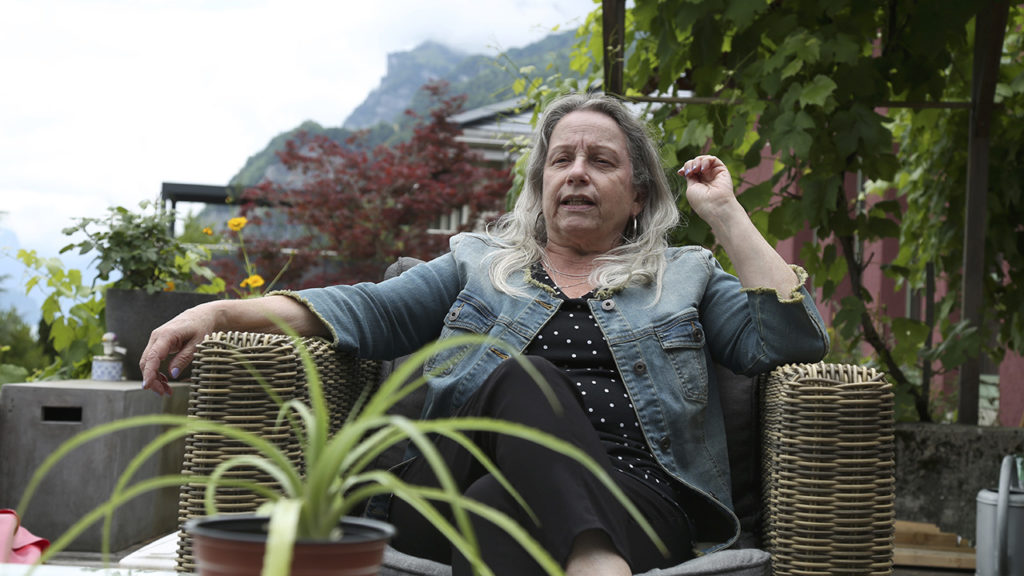 Weltenbummlerin Esther Ackermann