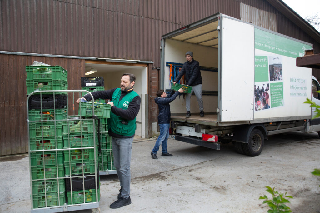 Einladen Lieferungen